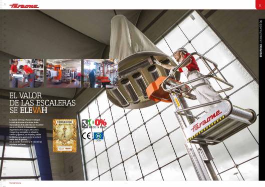 Catálogo de escaleras y andamios FARAONE y ESCALIBUR 7