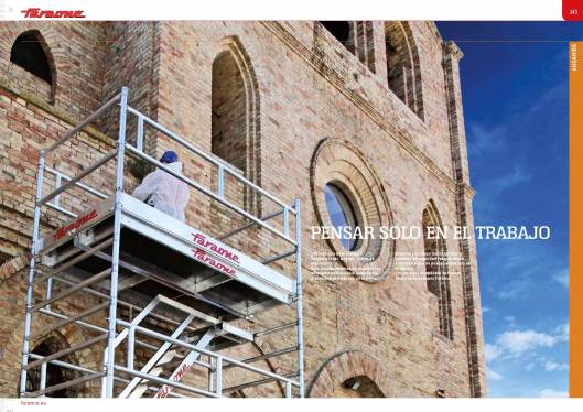 Catálogo de escaleras y andamios FARAONE y ESCALIBUR 73
