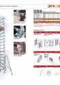Catálogo de escaleras y andamios FARAONE y ESCALIBUR 75