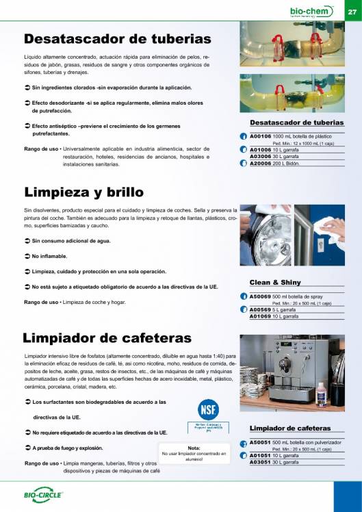 Catálogo general Bio-Circle 27