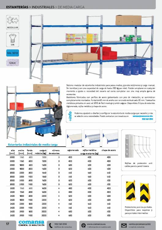 Catalogo general de COMANSA 17