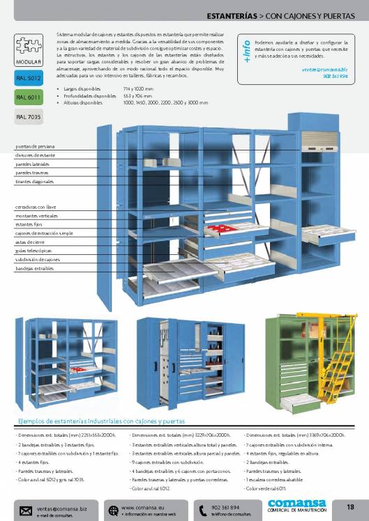 Catalogo general de COMANSA 18