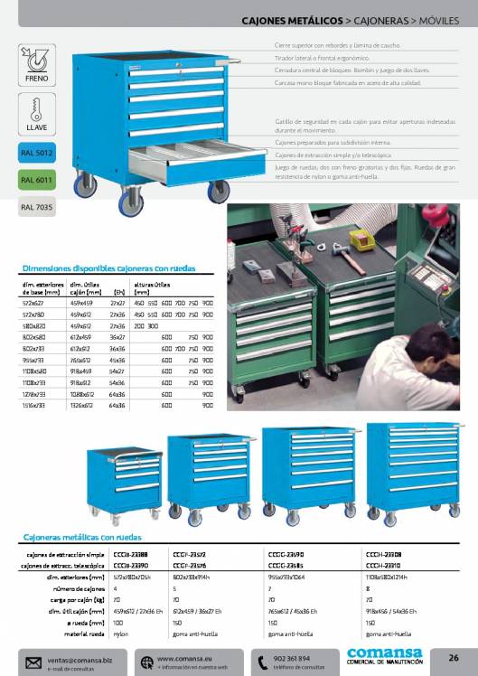 Catalogo general de COMANSA 26