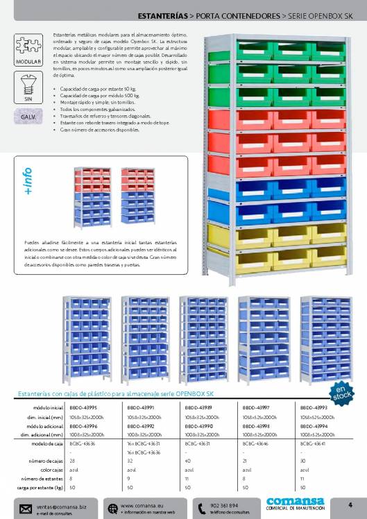 Catalogo general de COMANSA 4