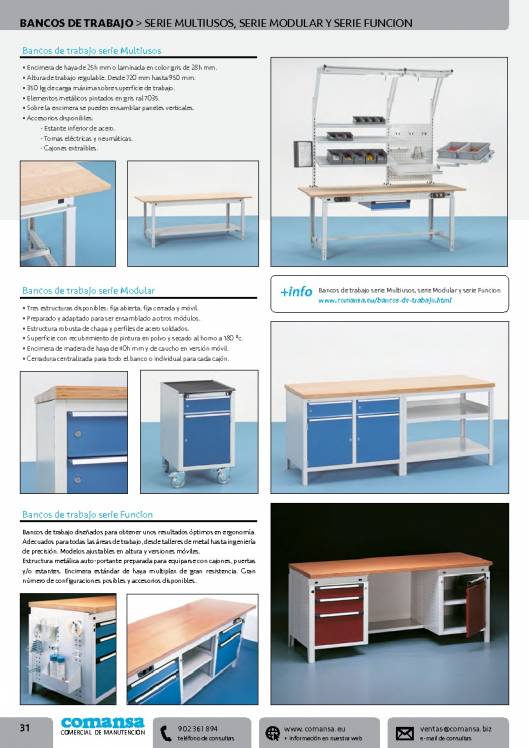 Catalogo general de COMANSA 31