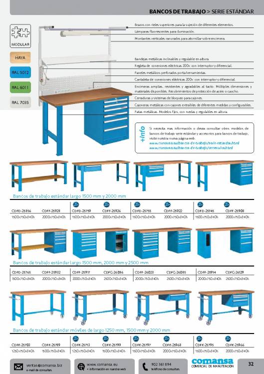 Catalogo general de COMANSA 32
