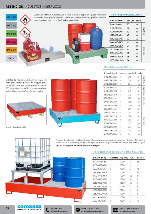 Catalogo general de COMANSA 39