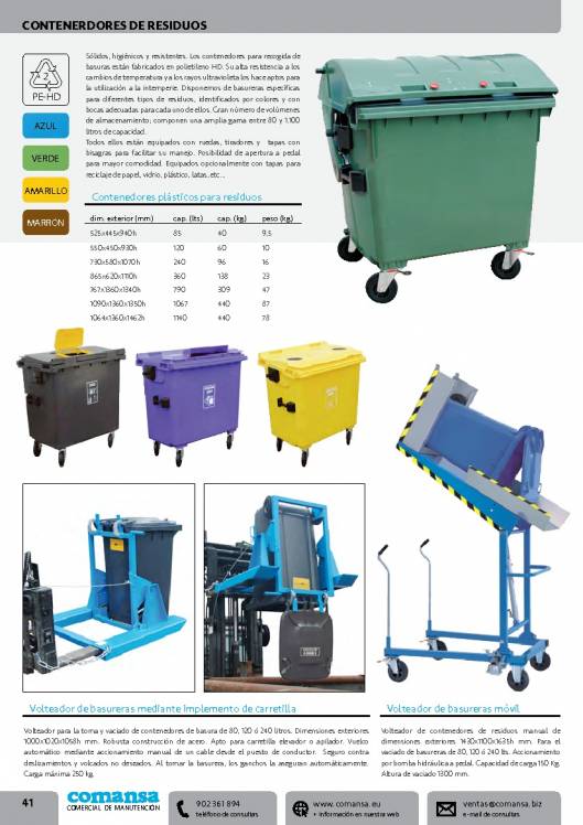 Catalogo general de COMANSA 41