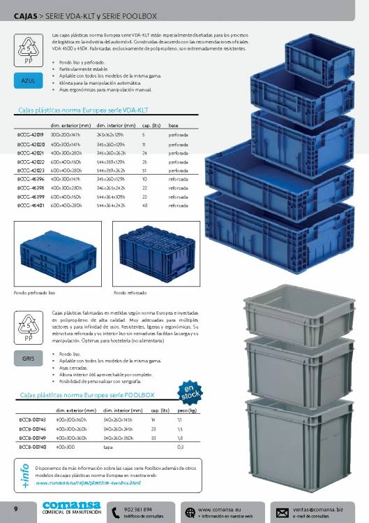 Catalogo general de COMANSA 9