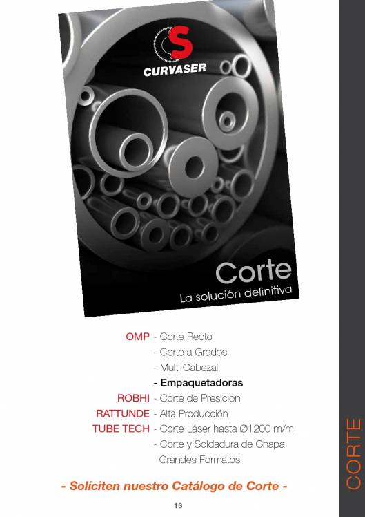 Catálogo general de CURVASER 13