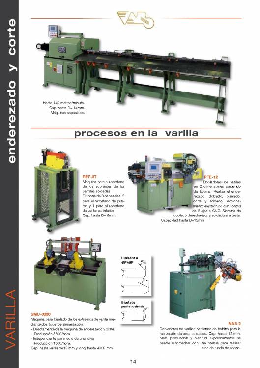 Catálogo general de CURVASER 14