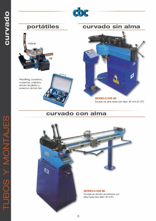 Catálogo general de CURVASER 3