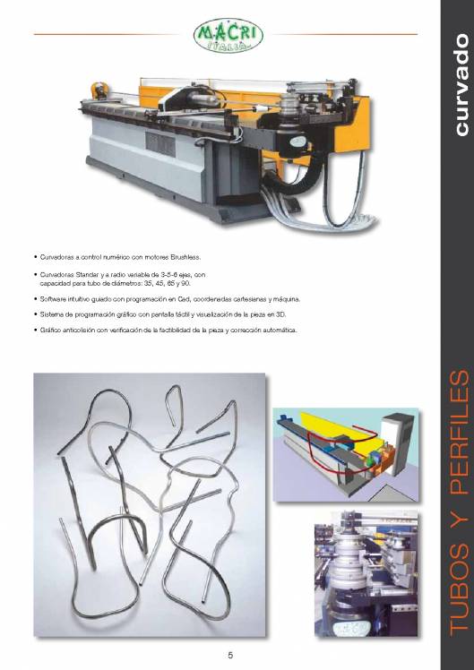 Catálogo general de CURVASER 5