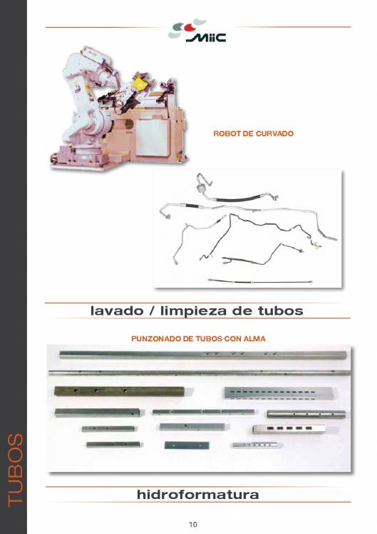 Catálogo general de CURVASER 10