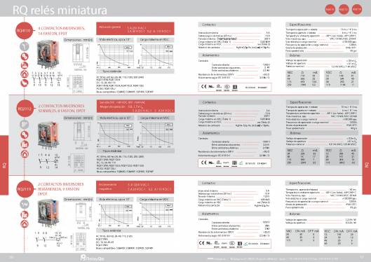 Catalogo general de RELAYGO COMPONENTS. 30