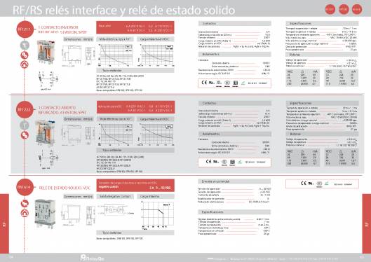 Catalogo general de RELAYGO COMPONENTS. 34