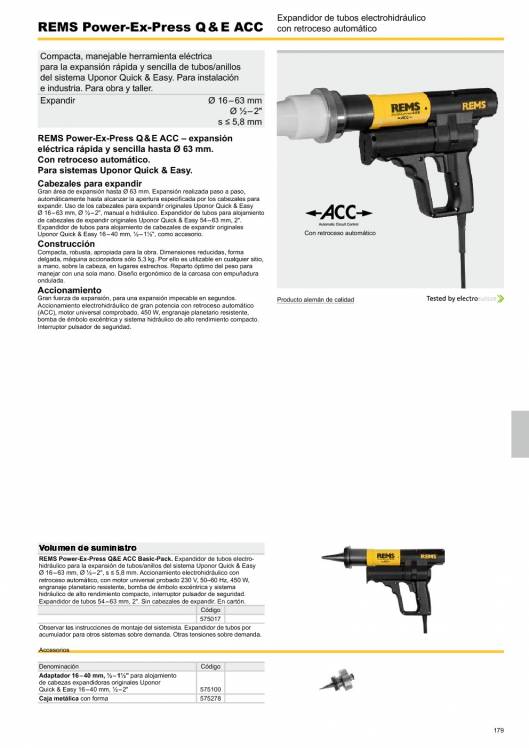 Catálogo general REMS 2015 179