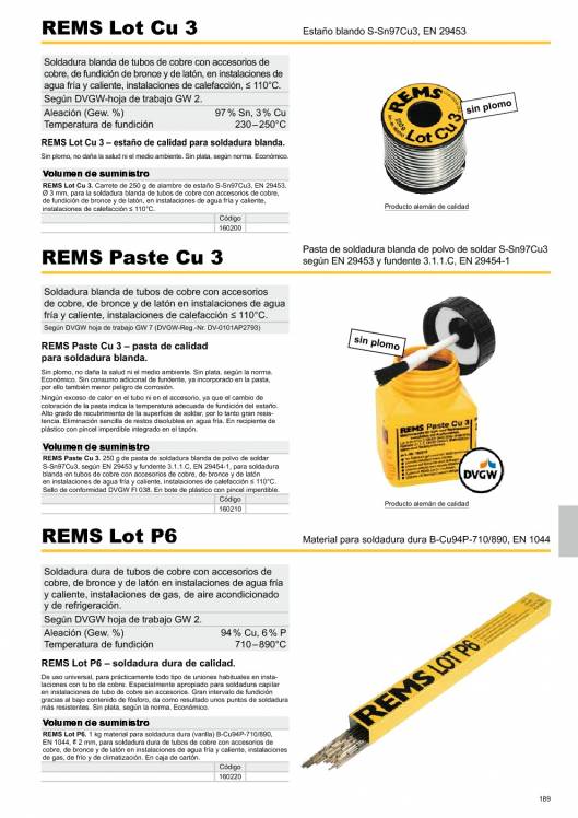 Catálogo general REMS 2015 189
