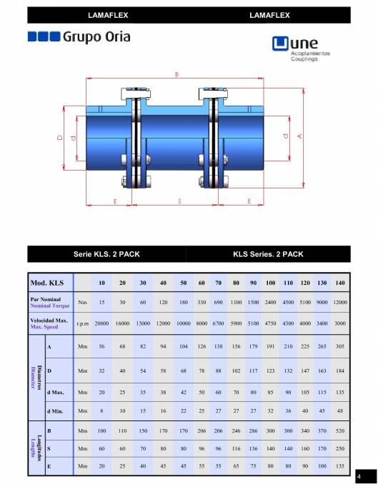 Catálogo LAMAFLEX Acoplamientos 5
