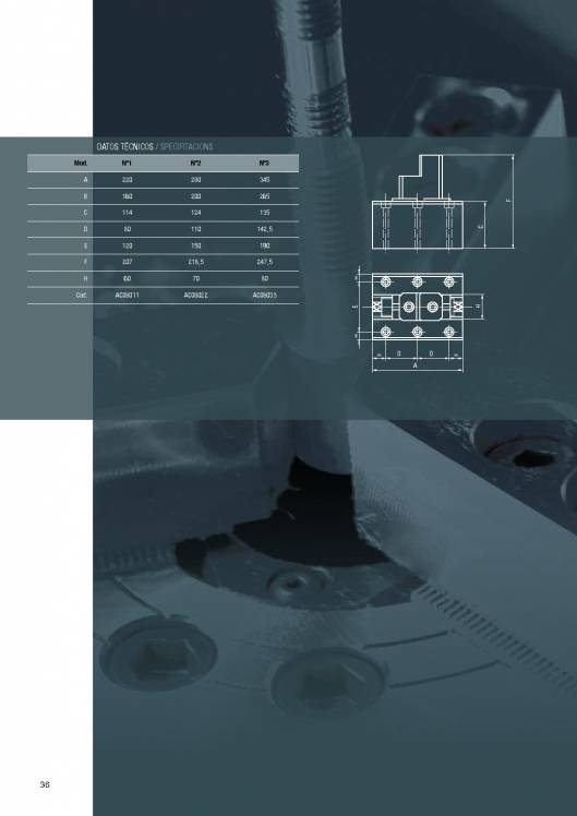 Catálogo MK. Platos de torno 36