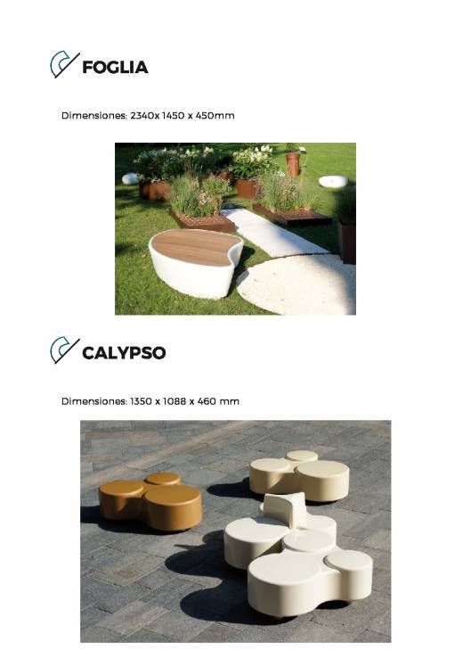 Catálogo de mobiliario exterior URBANCARTT 4