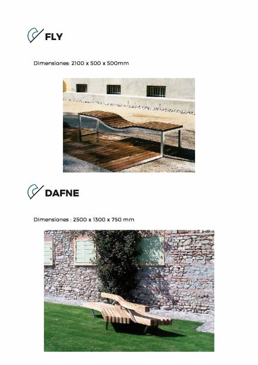 Catálogo de mobiliario exterior URBANCARTT 6