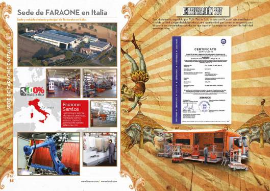 Catálogo de plataformas elevadoras ELEVAH 36