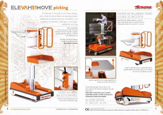 Catálogo de plataformas elevadoras ELEVAH 5