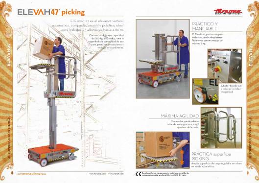 Catálogo de plataformas elevadoras ELEVAH 6