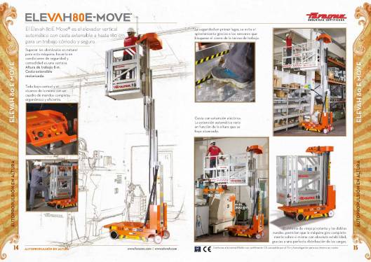 Catálogo de plataformas elevadoras ELEVAH 9