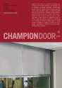 CHAMPIONDOOR. Puertas de grandes dimensiones 16