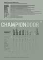 CHAMPIONDOOR. Puertas de grandes dimensiones 19