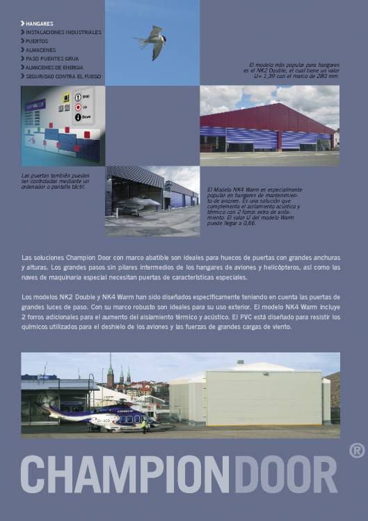 CHAMPIONDOOR. Puertas de grandes dimensiones 4
