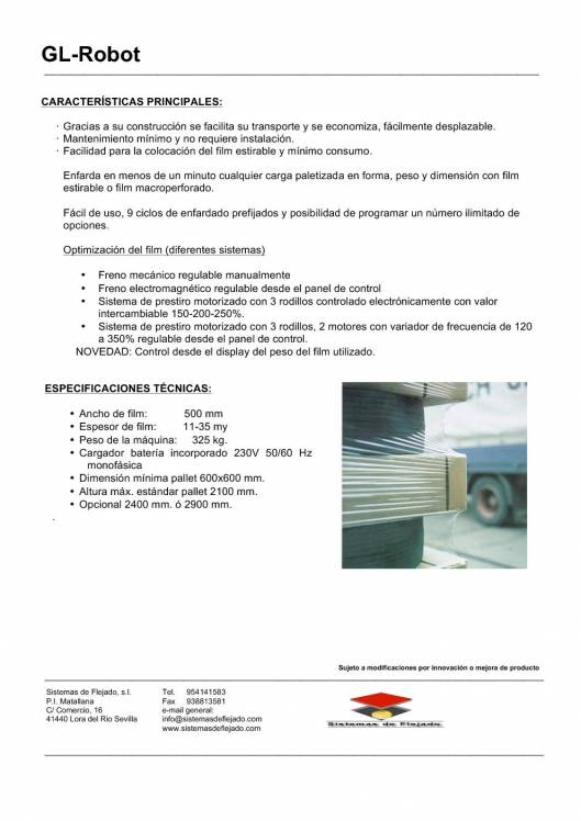 Cyclop GL. Robot enfardadora 2