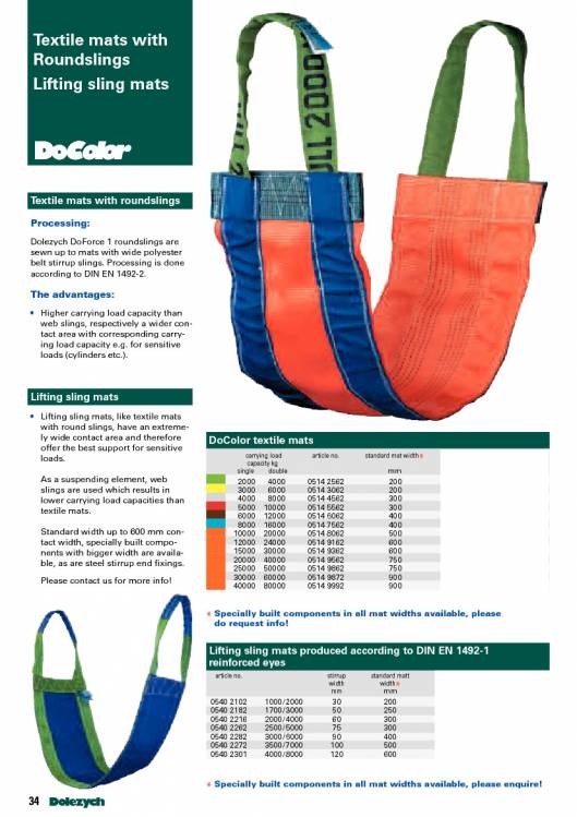 DOLEZYCH. Roundslings. 20