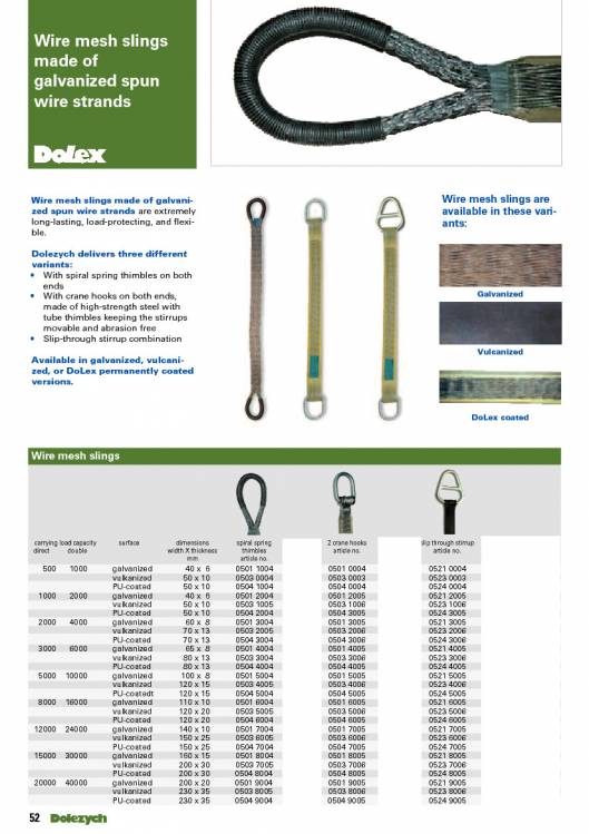 DOLEZYCH. Roundslings. 38