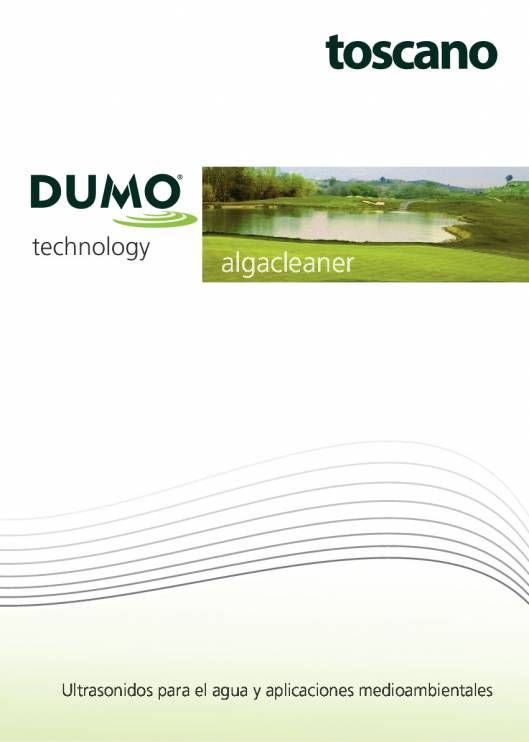 DUMO_Algacleaner. Ultrasonidos para agua y medio ambiente. 1