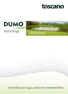 DUMO_Algacleaner. Ultrasonidos para agua y medio ambiente.