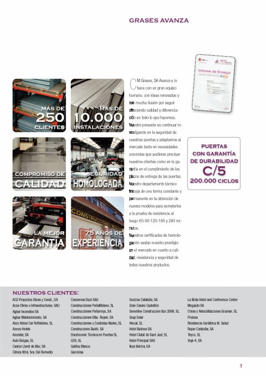 EI1-EI2-60-90-120-180 C/5. Puertas cortafuegos abatibles y correderas. 3