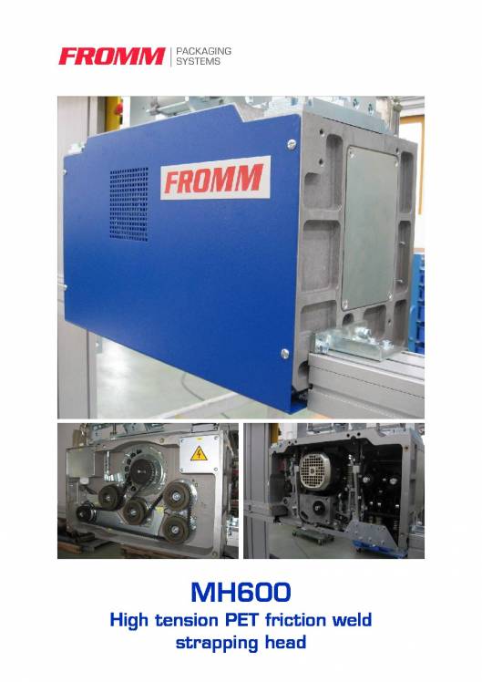 FROMM MH 600. Strapping head modular. 1