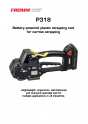 FROMM PH 318. Battery-powered strapping tool for plastic straps.
