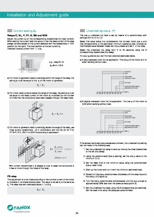 General Catalogue Low Voltage FANOX 34