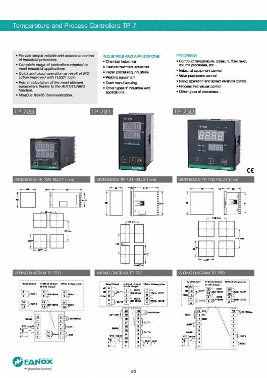 General Catalogue Low Voltage FANOX 50
