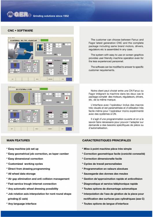 GER CI-CNC. Rectificadoras de interiores 3