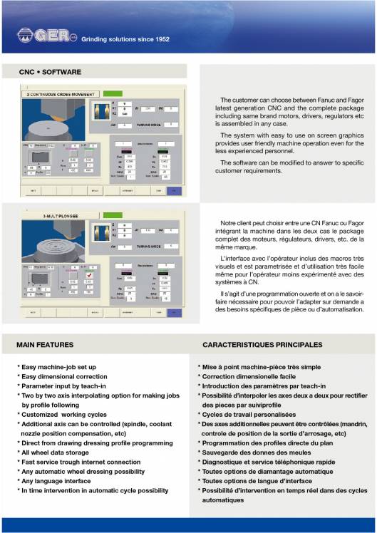 GER RT-CNC. Rectificadoras planas de mesa rotativa 3