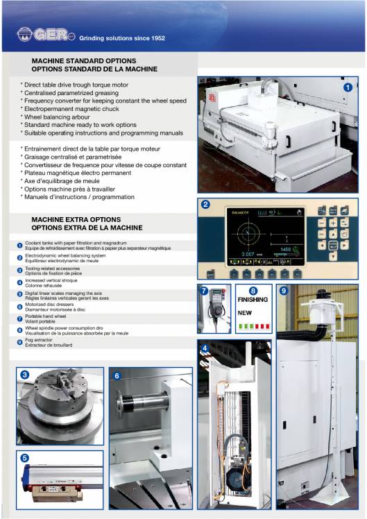 GER RT-CNC. Rectificadoras planas de mesa rotativa 4