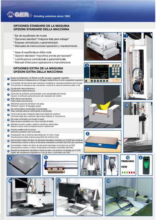 GER SR-CNC. Rectificadoras planas de perfiles 4