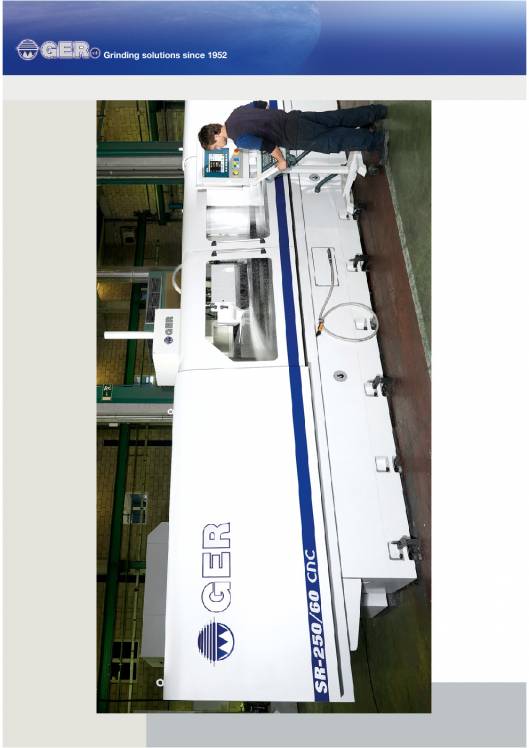 GER SR-CNC. Rectificadoras planas de perfiles 5