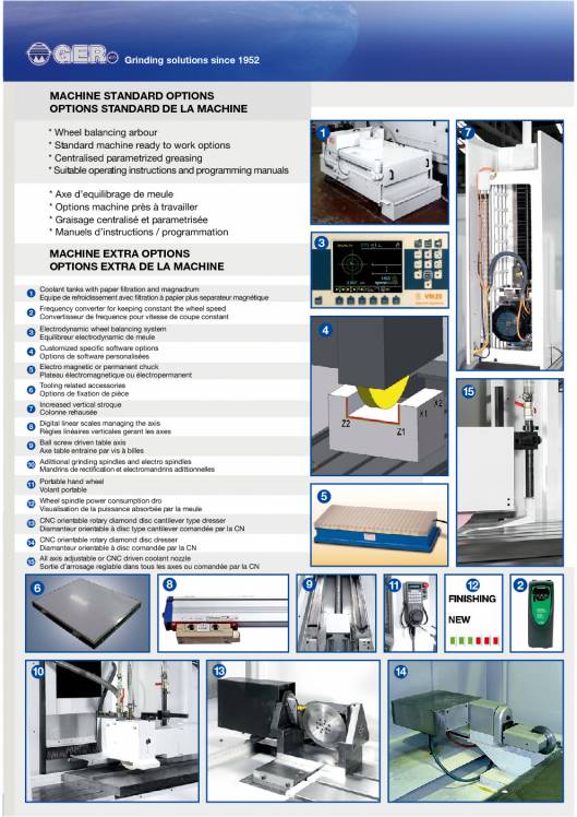 GER SR-CNC. Rectificadoras planas de perfiles 4