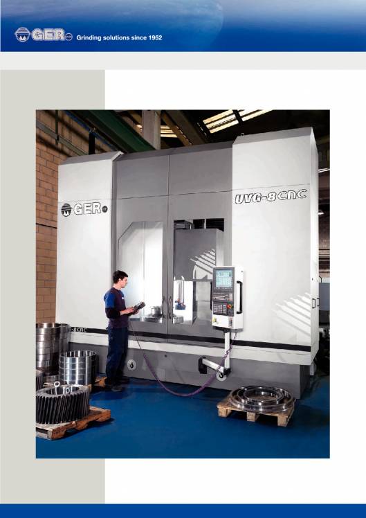 GER UVG-CNC. Rectificadoras cilíndricas verticales universales 6